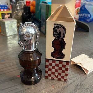 Vintage AVON Smart Move Chess Piece The Knight Full